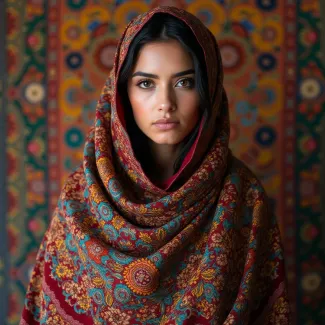 عکس زن ایرانی در فضای سنتی عکس حرفه ای زن