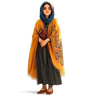 عکس باکیفیت زن با حجاب عکس حرفه ای مدل زن