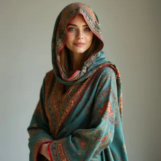 عکس هوش مصنوعی زن با حجاب عکس حرفه ای مدل زن