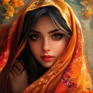 تصویر حرفه ای زن با روسری عکس حرفه ای مدل زن
