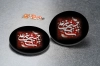 طرح قابل ویرایش پیکسل محرم شامل تایپوگرافی یا حسین بن علی