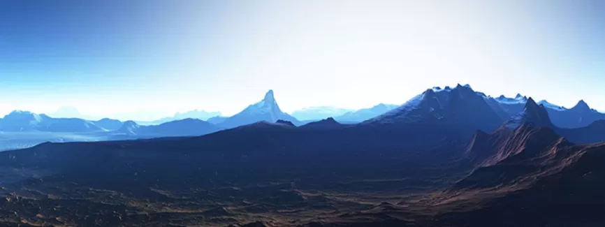 عکس افقی کوهستان عکس افقی کوهستان
