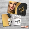 طرح لایه باز کارت ویزیت آموزش آرایشگری