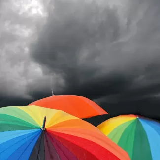 دانلود رایگان تصویر باکیفیت چتر رنگی