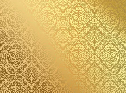 وکتور کاغذ دیواری طلایی رنگ
