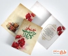 طرح لایه باز کارت پستال تبریک روز معلم شامل خوشنویسی معلم چراغ راه فرداست