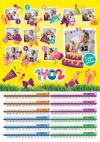 تقویم خام کودکانه دیواری شامل عکس کودک جهت چاپ تقویم بچگانه 1402 و تقویم کودک