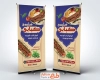 طرح استند لایه باز کبابی شامل عکس چلو کباب