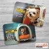طرح کارت ویزیت لایه باز پت شاپ شامل عکس سگ جهت چاپ کارت ویزیت فروش لوازم حیوانات خانگی