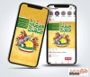 دانلود قالب اینستاگرام روز صنعت و معدن با عکس کلاه ایمنی