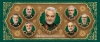 طرح بنر سردار سلیمانی و سرداران شهید جنگ 12 روزه شامل عکس سردار سلیمانی و فرماندهان شهید جنگ 12 روزه