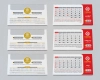 دانلود تقویم 1405 جهت چاپ تقویم رومیزی 12 برگ دورو