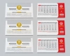 دانلود طرح تقویم 1405 جهت چاپ تقویم رومیزی 12 برگ دورو