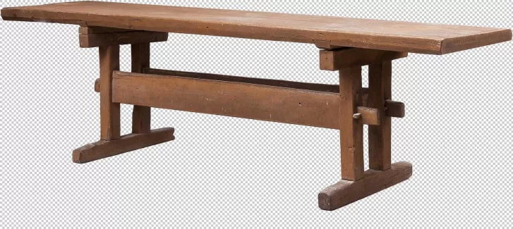 عکس باکیفیت میز چوبی