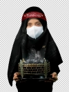 تصویر دوربری کودک عزادار