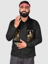 تصویر با کیفیت مرد عزادار