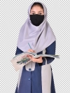تصویر با کیفیت دانش آموز دختر