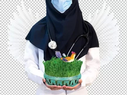 عکس دوربری خانم دکتر ایرانی