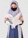 تصویر استوک دانش آموز دختر