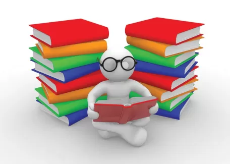عکس باکیفیت آدمک و کتاب عکس باکیفیت آدمک و کتاب