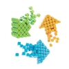 عکس باکیفیت مکعب های سه بعدی به شکل پیکان