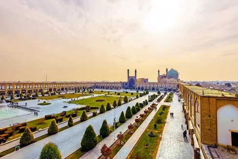 تصویر با کیفیت میدان نقش جهان اصفهان
