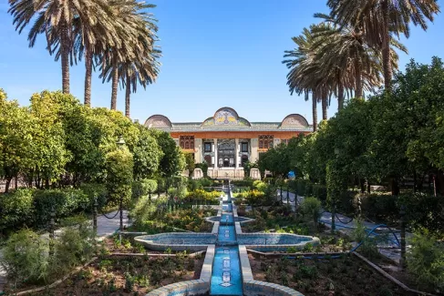 عکس استوک باکیفیت باغ ارم شیراز