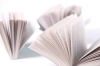 تصویر کیفیت بالای کتاب های باز برای طراحی و چاپ