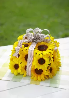 تصویر باکیفیت باکس گل آفتابگردان