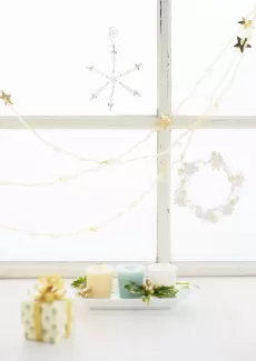 بک گراند باکیفیت شمع و کادو