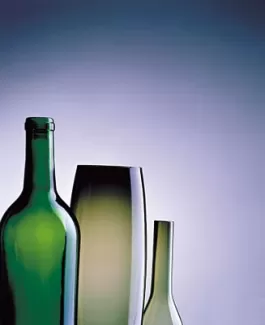 عکس استوک کیفیت بالای بطری های شیشه ای