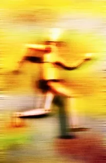 دانلود تصویر باکیفیت آدمک درحال دویدن