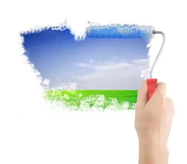 پس زمینه باکیفیت غلتک رنگ روی دیوار پس زمینه باکیفیت غلتک رنگ روی دیوار