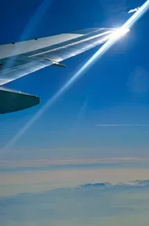 عکس استوک باکیفیت بال هواپیما