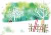 دانلود عکس باکیفیت پس زمینه کارتونی زمستان