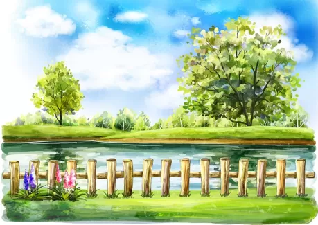 عکس استوک کیفیت بالای منظره کارتونی