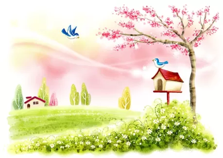 دانلود تصویر کیفیت بالای منظره کارتونی زیبا دانلود تصویر کیفیت بالای منظره کارتونی زیبا