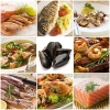 تصویر استوک باکیفیت انواع غذاهای دریایی