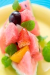 دانلود عکس استوک کیفیت بالای دسر میوه ای