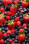 عکس کیفیت بالای میوه های قرمز