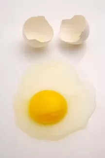 تصویر استوک باکیفیت تخم مرغ شکسته