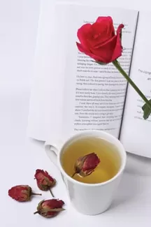 دانلود تصویر استوک باکیفیت چای و گل