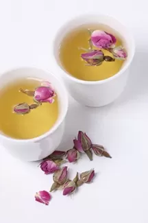 تصویر کیفیت بالای چای و گل