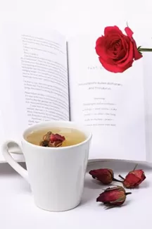 دانلود عکس استوک کیفیت بالای چای و گل