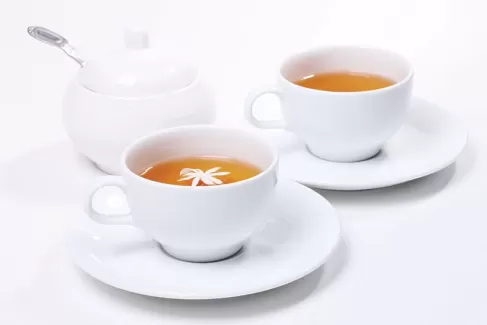 تصویر باکیفیت چای و گل برای طراحی و چاپ