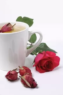 دانلود تصویر کیفیت بالای چای و گل برای طراحی و چاپ