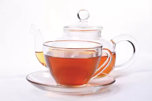 عکس استوک باکیفیت قوری و فنجان چای
