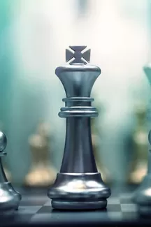 تصویر باکیفیت بازی شطرنج برای طراحی و چاپ