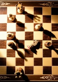 تصویر استوک باکیفیت بازی شطرنج برای طراحی و چاپ