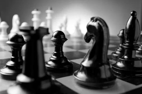 عکس استوک کیفیت بالای بازی شطرنج برای طراحی و چاپ